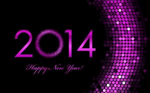 purple new year 2014 wallpaper thumb