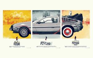 Back To The Future Trilogy wallpaper thumb