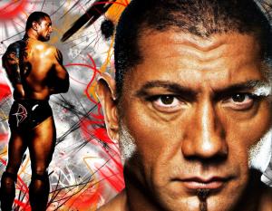 WWE Batista Face wallpaper thumb