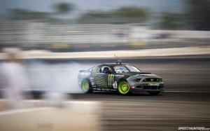 Ford Mustang Drift Smoke Motion Blur HD wallpaper thumb