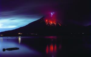 Sakurajima, volcano eruption, lava, natural disaster, Japan wallpaper thumb