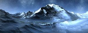 Star Snowy Mountain wallpaper thumb