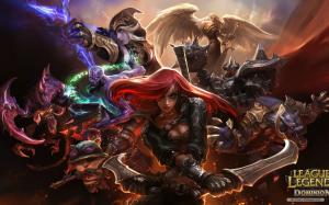 League Of Legends, Video Games, Characters,Girls, Online Games, Warriors, Swords, Super Power wallpaper thumb