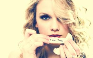 Taylor Swift Quote Love wallpaper thumb
