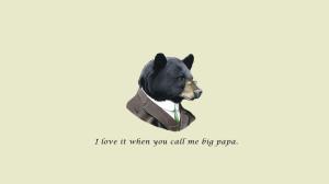 Bear humor wallpaper thumb