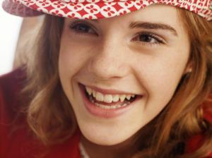 Emma Watson Smile HD wallpaper thumb