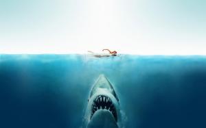Jaws, Movies, Sharks, Split View, Sea wallpaper thumb