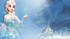 Frozen Elsa Background wallpaper thumb