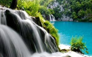 Plitvice Lakes National Park Waterfall wallpaper thumb
