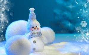 Happy Little Snowman wallpaper thumb