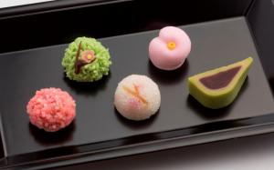 Desserts, gourmet, Japanese confectionery wallpaper thumb