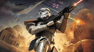 Digital Art, Star Wars, Star Wars: Battlefront, Video Games, Stormtrooper wallpaper thumb