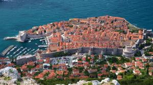 Dubrovnik, Croatia, Adriatic sea, coast, houses wallpaper thumb