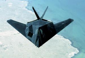 F-117 Flying Over Persian Gulf wallpaper thumb