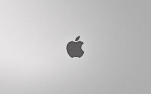Minimal Apple Grey wallpaper thumb