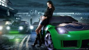 Need For Speed Game Girl wallpaper thumb
