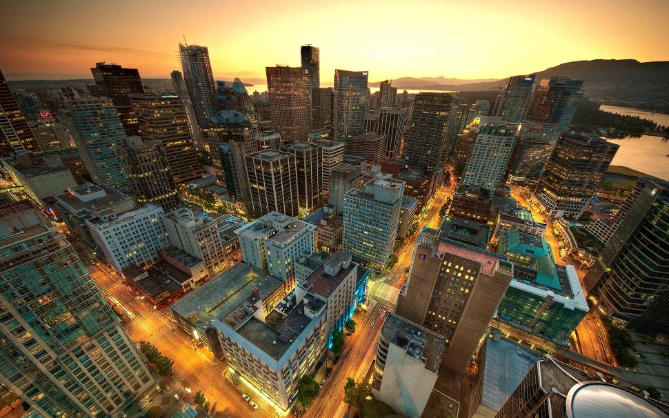 Vancouver Sunset Canada HD wallpaper,sunset HD wallpaper,world HD wallpaper,travel HD wallpaper,travel & world HD wallpaper,canada HD wallpaper,vancouver HD wallpaper,2560x1600 wallpaper