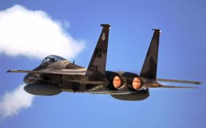 F 15 Eagle from Nellis Air Force Base HD wallpaper thumb