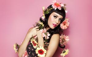 Katy Perry Flower Costume Image wallpaper thumb