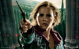 Emma Watson in Harry Potter The Deathly Hallows Part 2 wallpaper thumb