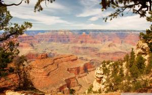 Beautiful Panoramic View Of A Canyon wallpaper thumb
