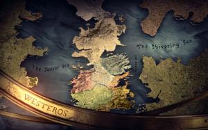 Game of Thrones Map Atlas HD wallpaper thumb