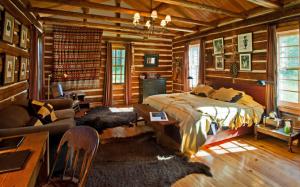 Log Cabin Bedroom Suite wallpaper thumb