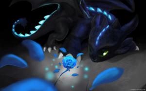 Toothless Source Of Light wallpaper thumb