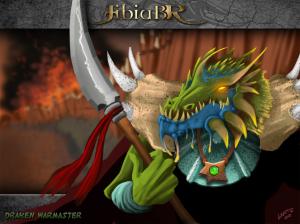 Tibia, PC Gaming, RPG, Creature, Drawing, Warrior, Monster wallpaper thumb