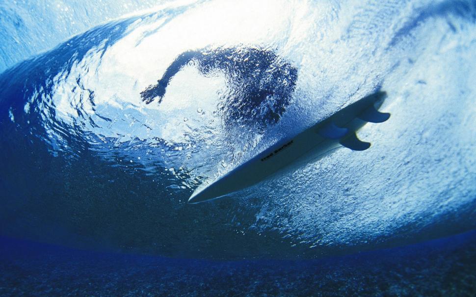 Surf Underwater View wallpaper,ocean HD wallpaper,board HD wallpaper,water HD wallpaper,wave HD wallpaper,1920x1200 wallpaper