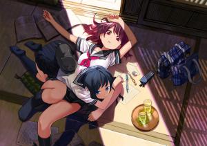 Anime Girls, School Uniforms, Schoolgirl wallpaper thumb