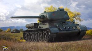 World of Tanks, tank, T-34-85 wallpaper thumb