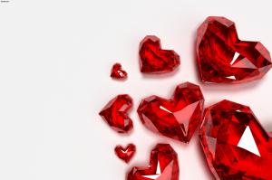 Love, Heart, Red, Romance, Cystal wallpaper thumb