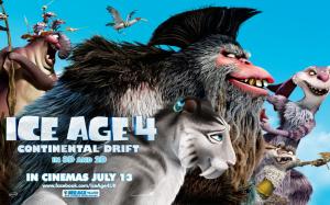 Ice Age 4: Continental Drift 2012 HD movie wallpaper thumb
