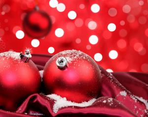 Holidays Christmas Balls Red wallpaper thumb