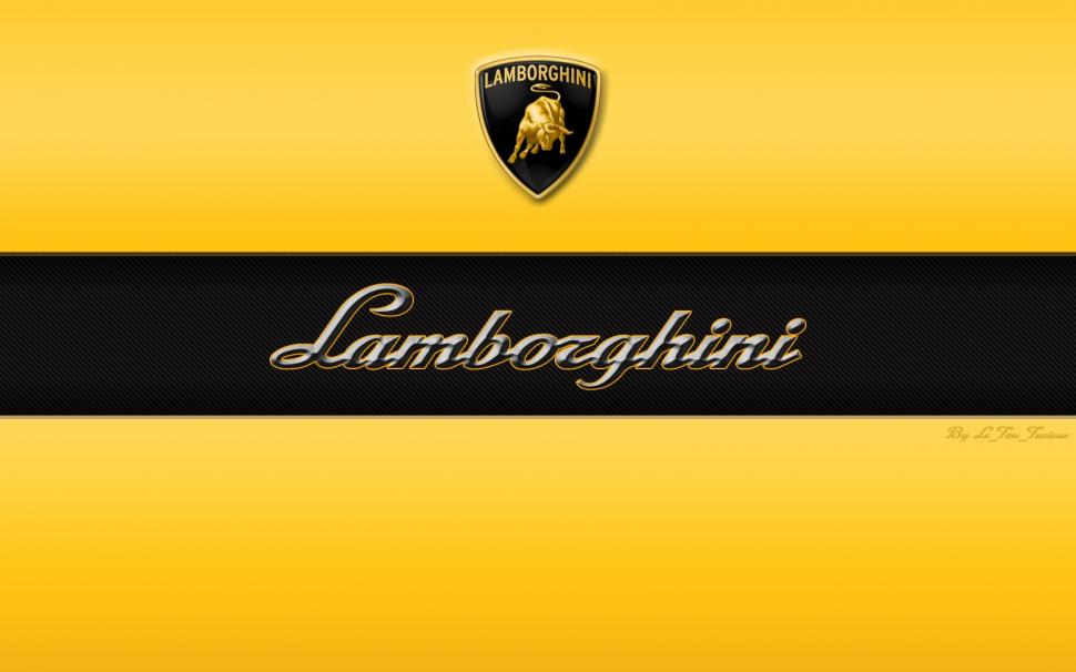 Yellow Lamborghini Logo Free Widescreen s wallpaper,aventador wallpaper,gallardo wallpaper,lamborghini wallpaper,logo wallpaper,1680x1050 wallpaper