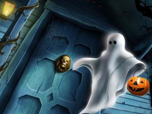Holidays, Halloween, Lantern, Pumpkin, Ghost, Spirit wallpaper thumb