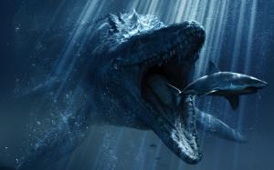 Jurassic World, Dinosaur, Underwater wallpaper thumb