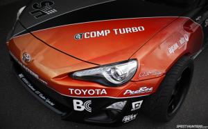 Toyota FR-S Scion Hood HD wallpaper thumb