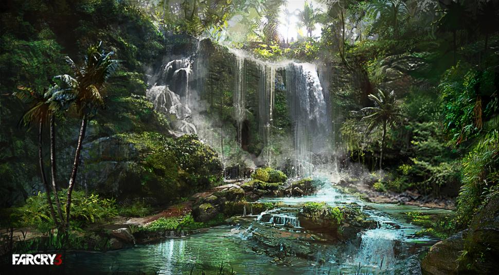 Far Cry 3, Video Games, Trees, Forest, Lake wallpaper,far cry 3 HD wallpaper,video games HD wallpaper,trees HD wallpaper,forest HD wallpaper,lake HD wallpaper,3500x1932 wallpaper