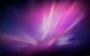 Pink Galaxy waves wallpaper thumb