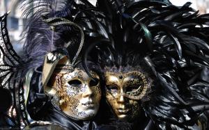 Venice Carnival Masks wallpaper thumb