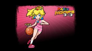 Mario Princess Peach Basketball Nintendo Pink HD wallpaper thumb