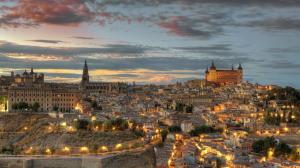 Architecture, Cityscape, City, Building, Old Building, Cathedral, Light, Toledo, Castle wallpaper thumb