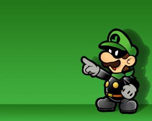 Mario Green Luigi HD wallpaper thumb