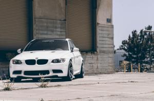 BMW, M3, E90, White, tuning wallpaper thumb