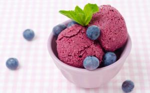 Ice Cream Blueberry Berry wallpaper thumb
