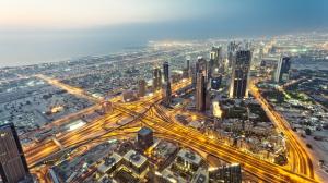 City, Dubai, United Arab Emirates, Road, HDR, Long Exposure wallpaper thumb