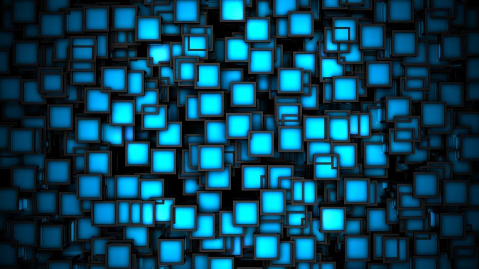 3D blue cubes background wallpaper,3D HD wallpaper,Blue HD wallpaper,Cubes HD wallpaper,Background HD wallpaper,1920x1080 wallpaper
