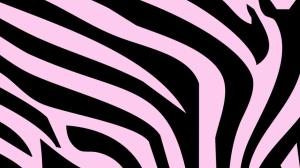 Animals, Zebra, Skin, Pink, Black, Art, Abstract, Lines wallpaper thumb